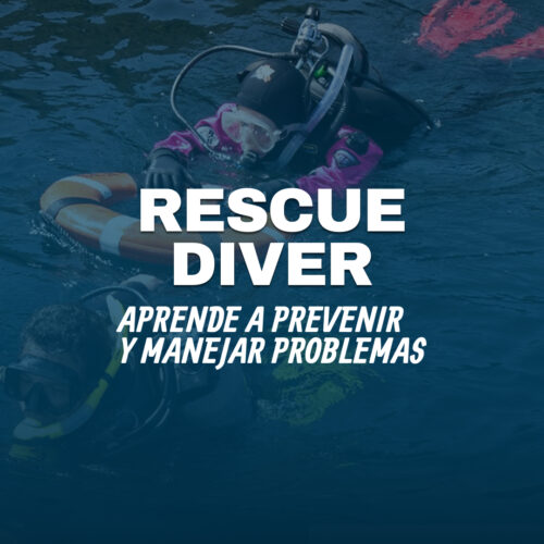 Curso de rescate y gestión de emergencias (PADI Rescue Diver)