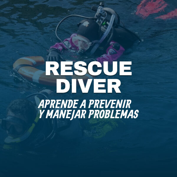 Curso de rescate y gestión de emergencias (PADI Rescue Diver)