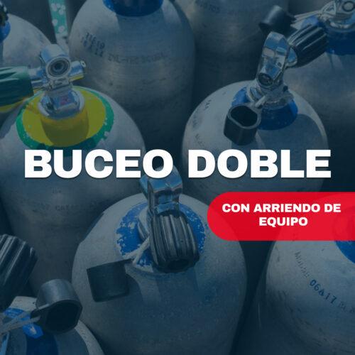 Buceo Doble Arriendo Equipo