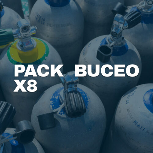 Pack Buceo x8