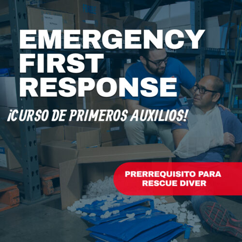 Curso de primeros auxilios (Emergency First Response PADI)