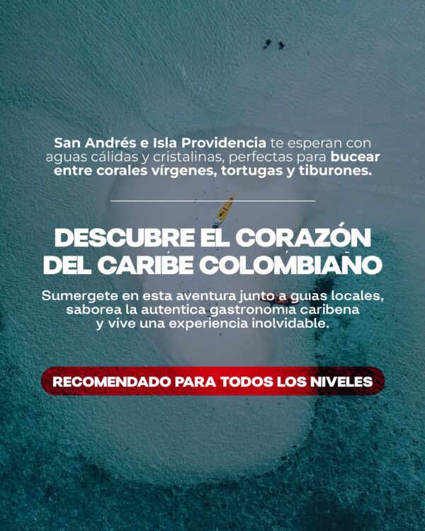 Expedición internacional de buceo a San Andrés y Providencia