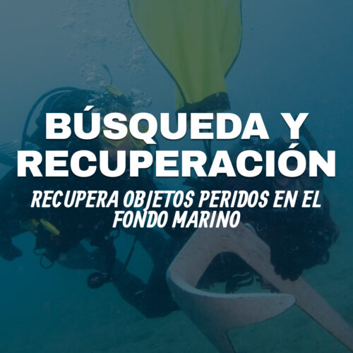 Especialidad de Búsqueda y Recuperación (PADI Search and Recovery Diver)