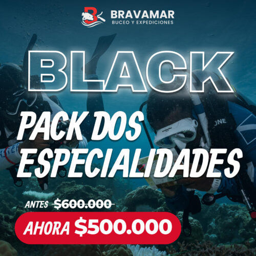 ¡Especialízate en lo que quieras! (Pack de 2 especialidades PADI)