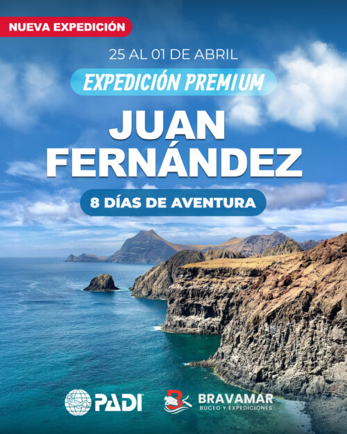 Expedición de Buceo en Juan Fernández (Viaje Premium de 8 Días)